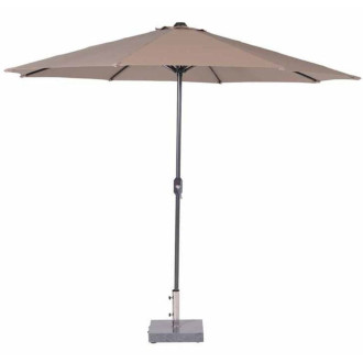 Garden impressions parasol lotus 300 cm taupe 11086