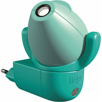 Haba veilleuse enfichable rainbow galaxy bleu 302145