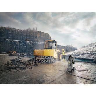 Nettoyeur haute pression à eau froide 150bar débit 560l/h 3,1kw tambour-enrouleur auto avec rotabuse - hd 6/15 mxa+