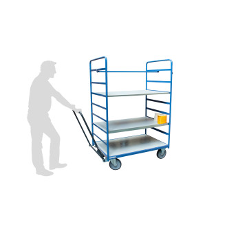 Servante multi-niveaux charge 500 kg 1200 x 800 mm 8 niveaux