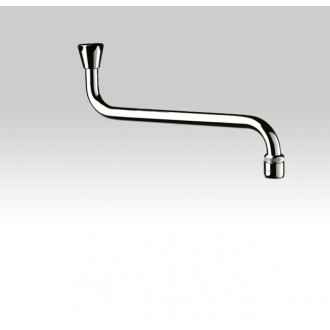 Bec universel horizontal f1/2" l.200 - h.120 brise-jet réglable