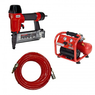 Kit cloueur J-55 P1 + Compresseur ALAIR 4/40 OILESS + tuyau 10m