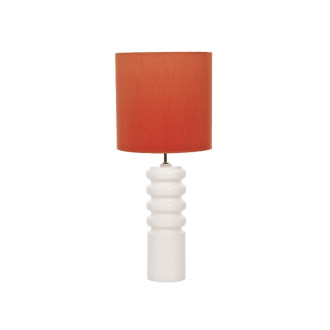 Lampe bubble, céramique, blanc, sans abat-jour