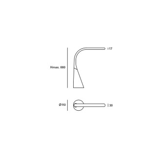 Lampe de table décorative stol led 12 ampoules