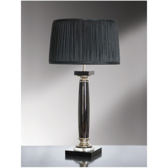 Lampe simona nero, sans abat-jour