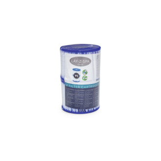 Lot de 2 filtres à cartouche bestway - type 4 - pour spa - 60311