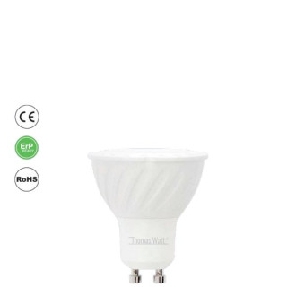 Lot de 5 spot led gu10 7 watt (eq. 50 watt)