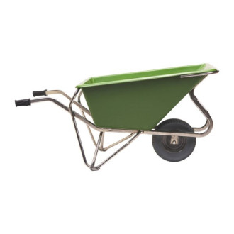 Brouette Noka 160 en aluminium roue anti-crevaison