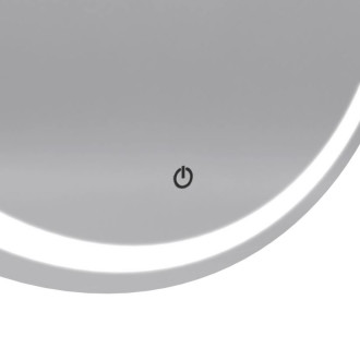 Miroir salle de bain LED auto-éclairant CIRCLE LIGHT Ø59cm Aurlane - MIR009