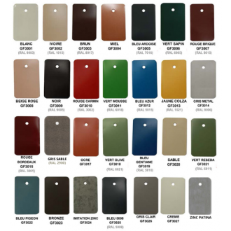 Gouttière Aluminium Corniche 3 mètres Dev 300 Coloris au choix