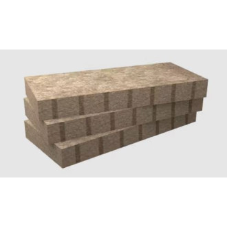 Panneau isolant semi-rigide en laine de roche Mb Rock de Rockwool