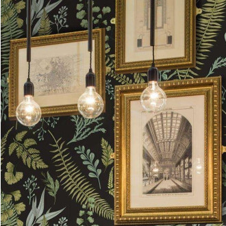 Papier peint botanique foncé - BOTANICAL