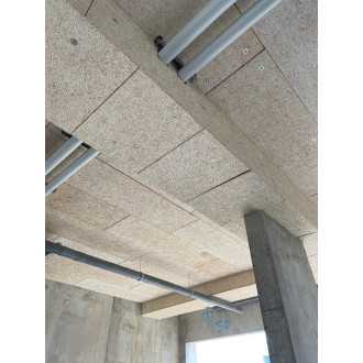 Parement laine de bois Rockwood A2 - 2000x600x15 mm - 50032145