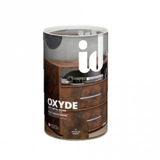 Peinture oxyde effet métal - kit 600ml - id paris