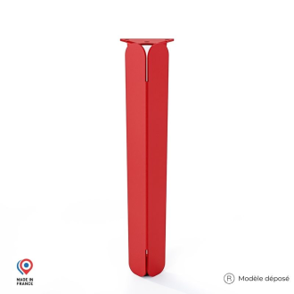 Pied DECO-GEM pour table basse en acier Jaspe, H.39 cm
