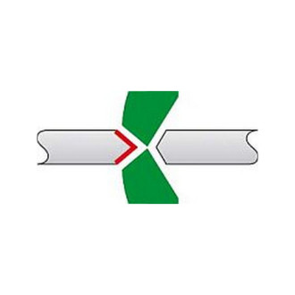 Pince coupante latérale d'électronicien, tête brunie, à facette, Long. 125 mm