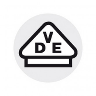 Pince multiprise à crémaillère Alligator®, tête chromée, poignées isolées, Long. : 250 mm