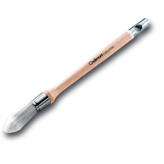 Pinceau brosse à rechampir haute qualité aquasilver fibres synthétiques pour peintures acryliques et produits phase aqueuse - 2