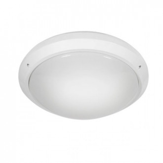 Plafonnier rond blanc étanche