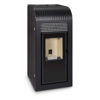 Ferlux poêle à granulés aroa 8kw noir sublime