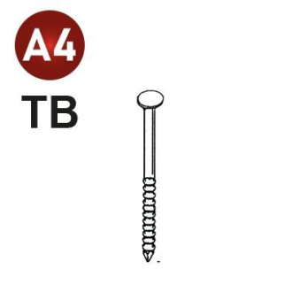 Pointes en rouleaux 16° inox - Série COILS SHEET annelée TB - Alsafix