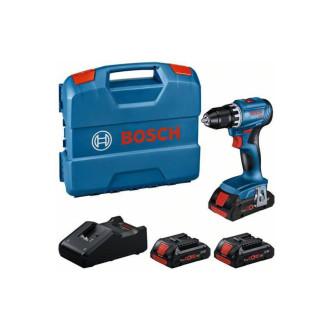 Perceuse sans fil GSR 18V-45 - Bosch - avec 3 batteries ProCore 18V 4.0Ah - chargeur - L-Case - 0615A5002N Perceuse sans fil GSR 18V-45 - Bosch - avec 3 batteries ProCore 18V 4.0Ah - chargeur - L-Case - 0615A5002N