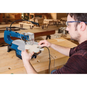 Scie à chantourner scheppach 400 mm - 125w