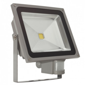 Projecteur led COB 50 watt avec détecteur - Couleur eclairage - Blanc neutre