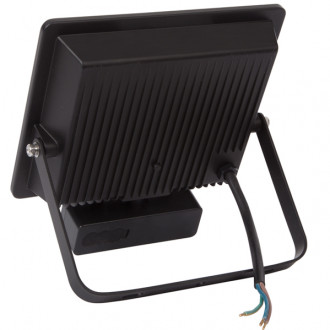 Projecteur plat noir 30w led avec radar