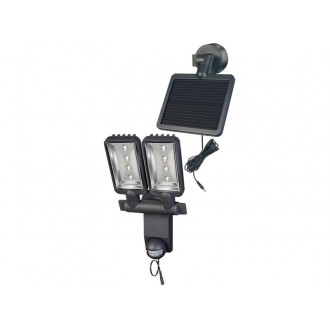 Lampe led solaire duo premium 320 lumen verre dépoli brennenstuhl 1179410