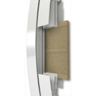 Radiateur 1000w à inertie sèche et pierre en céramique inerzia rctt haverland