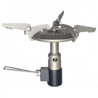 Rechaud gaz fm 300 t. Rechaud camping en titanium. Le plus leger du marché 48g pour bouteille de gaz à valve