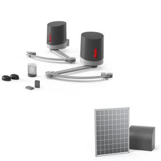 Motorisation de portail + kit d'alimentation