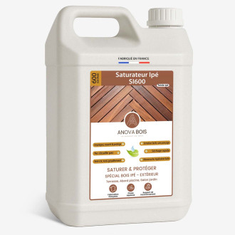 Saturateur Ipé SI600 - Protection et entretien des terrasses en Ipé AnovaBois  - Contenance au choix