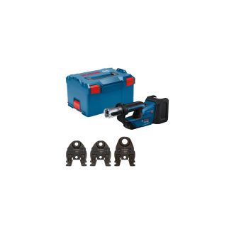 Sertisseuse sans fil GPT 18V-19 Professional + 3 Mâchoires type TH16/20/26 + L-BOXX 238 - BOSCH - 06019M2004