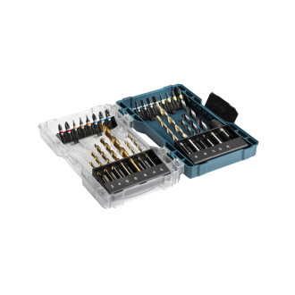 Set d'embouts et forets cylindriques makita e-07054 29 pièces
