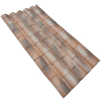 Plaque de toiture PVC imitation tuile Onduplast COVALINE 2x30 x 0,78 m