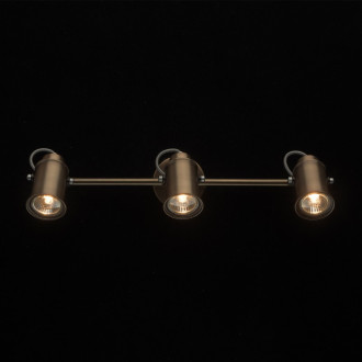 Spot laiton industrial 3 ampoules 15 cm