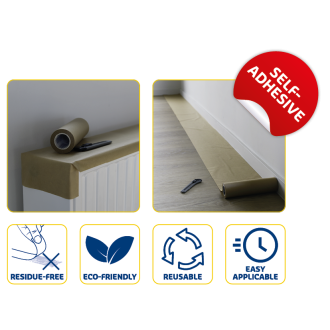 Papier de masquage adhésif HPX pour masquage rapide - 296 mm x 30 m - CP3030