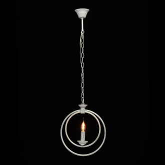 Suspension blanche classic 1 ampoule 90 cm
