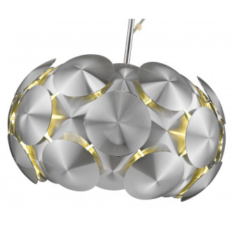 Suspension chrome chester 5 lumières