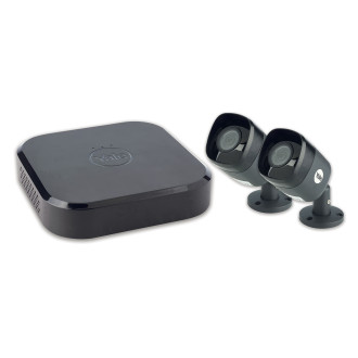 Kit de vidéosurveillance connecté 1080p - 2 caméras bullet - yale smart living