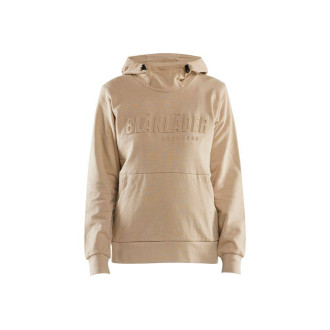 Sweat-shirt de travail à capuche imprimé 3D femme 100% coton blaklader beige 356011582509 - Taille au choix