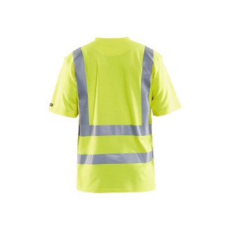T-shirt col V haute-visibilité anti-UV 33801070 - Couleur au choix