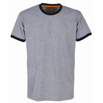 Tee-shirt bosseur gris chiné - 11273