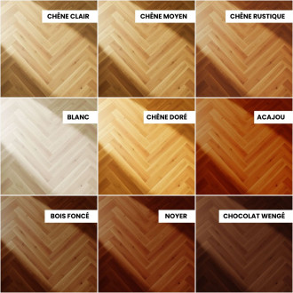 Teinte Bois Chêne Moyen TCM900 - Rénovation parquets et meubles AnovaBois - Conditionnement au choix
