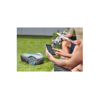 Tondeuse robot connectée smart sileno life gardena - 1500 m² - 19704-66