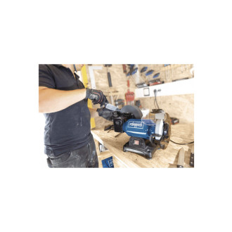 Touret à meuler scheppach 200 mm - 250w - bg200w