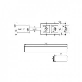 Transformateur 12 volt - 220 volt 18 watt Interieur