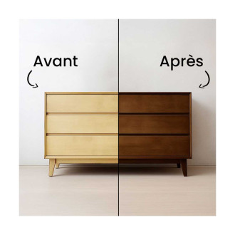 Vernis Chocolat Wengé VCW500 - Mat ou Brillant AnovaBois - Conditionnement au choix